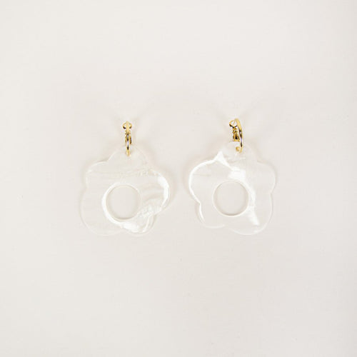 Marguerite Mother Of Pearl Earrings