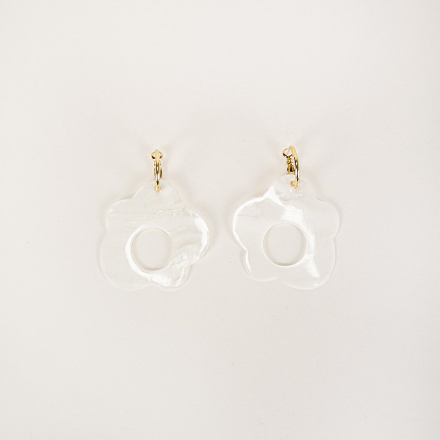 Marguerite Mother Of Pearl Earrings