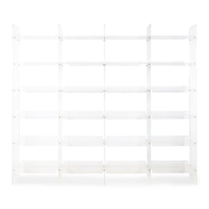 HKliving Clear Acrylic Shelving - 4 Columns