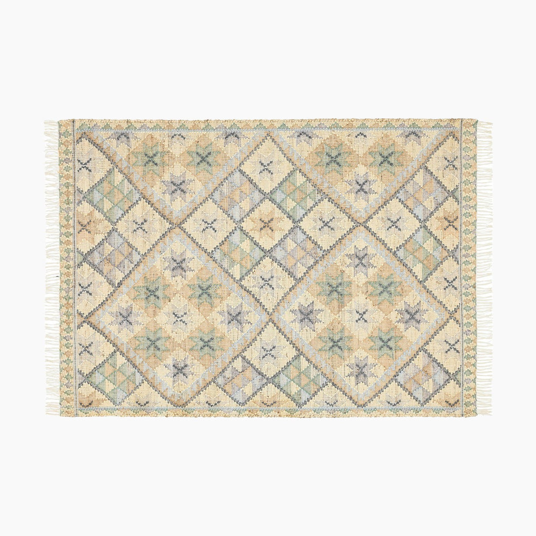 Ocean Jute Kilim Rug