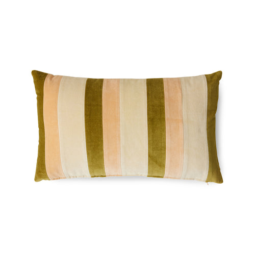 HKLiving Striped Velvet Cushion Fields